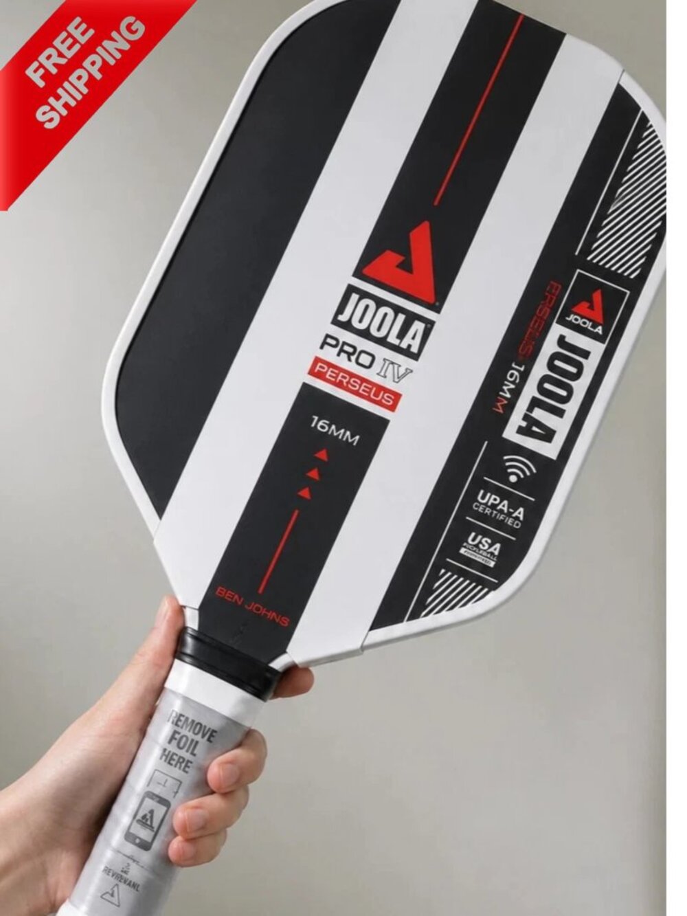 JOOLA Perseus Ben Johns Pro IV 16mm Pickleball Paddle – Brand New Free Shipping